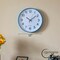 Clockswise Black Analog Clock – Silent, Non-Ticking for Wall, Office Desk, Table and Shelf, Battery-Operated Perfect for Home Office, Farmhouse Kitchen Decor, Bathroom, School and Bedroom Decor